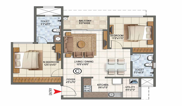 2 BHK